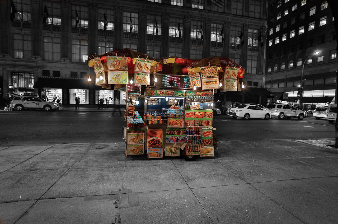 VIEW OF MARKET STALL FOR SALE