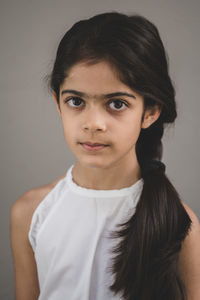 Portrait of a beautiful young woman