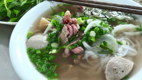 Close-up of food in bowl