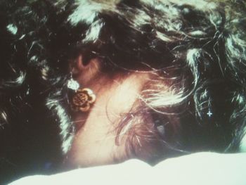 Close-up of woman