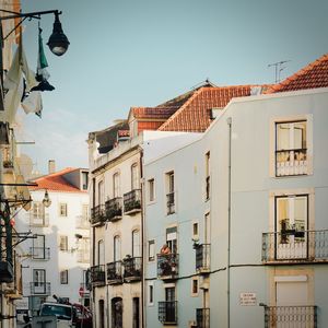 Ordinary life - buildings in lisbon - alfama