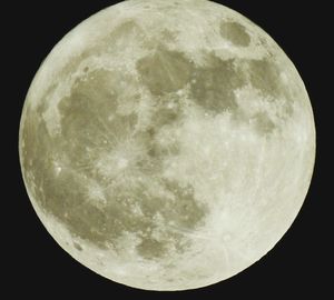 Close-up of moon against dark sky