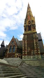 Low angle view of church