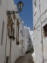 Street amidst buildings in city