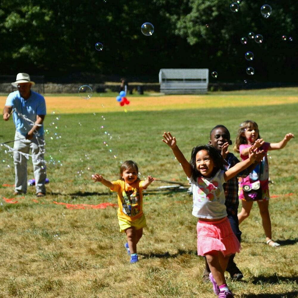 Bubble man