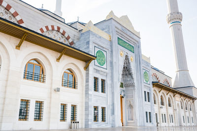 The camlica mosque in uskudar district of istanbul. new mosque in turkey