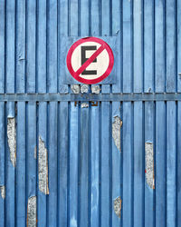 No parking