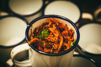 Close-up of food in bowl