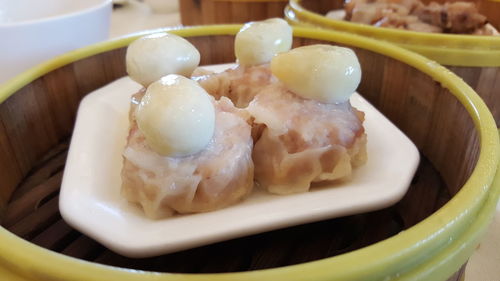 Close-up of food in plate