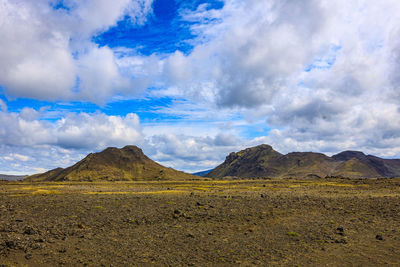 Panoramic view of landscape against sky