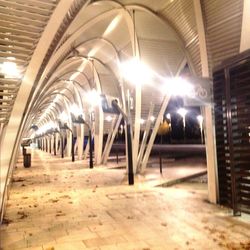 Illuminated corridor