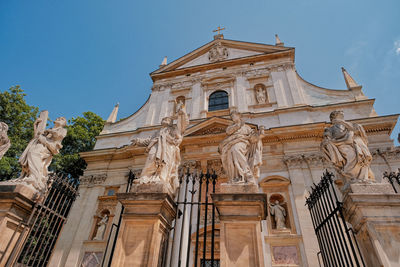 Low angle view of cathedral against sky