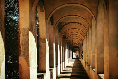 Corridor of building