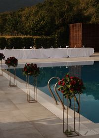 People walking on street