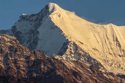 The mountain face - maiktoli peak - pindari glacier hike - october 2018 archives