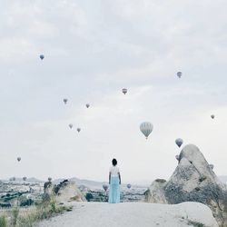People on landscape