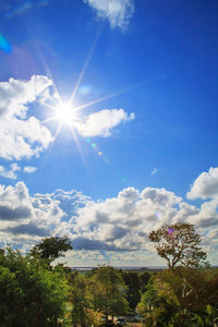 Scenic view of blue sky