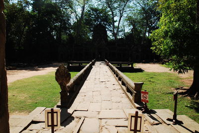 Footpath in park