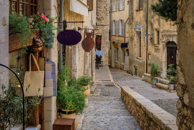 Street amidst buildings