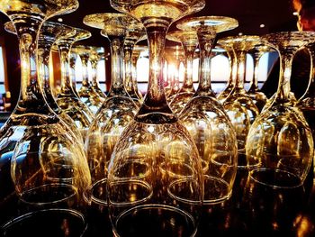 Close-up of wine glass