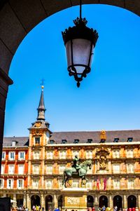 Low angle view of built structure