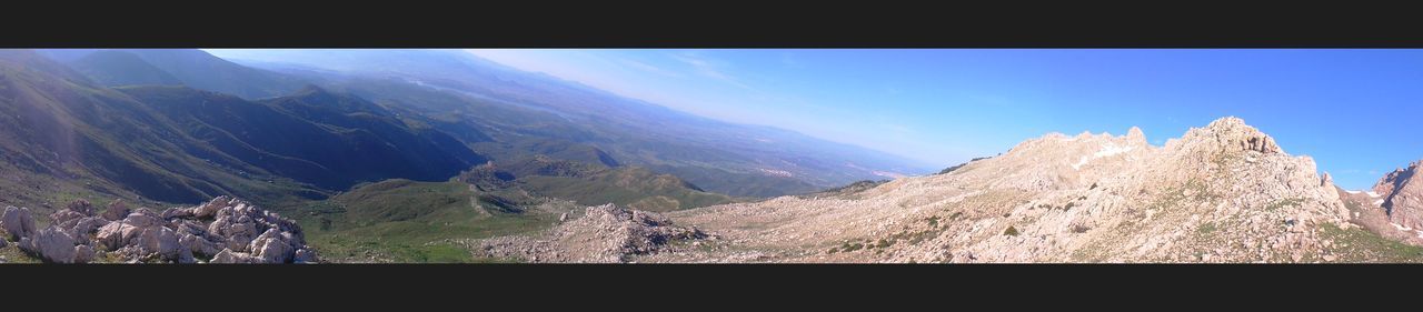 panoramic, mountain, geology, nature, beauty in nature, mountain range, no people, tranquil scene, scenics, low angle view, day, sky, outdoors, close-up