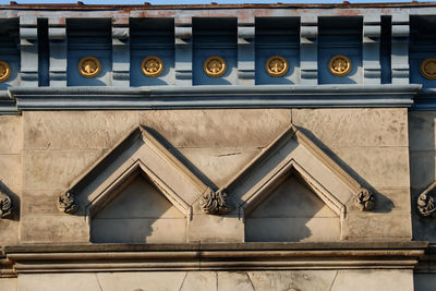 Architectural detail of 1890's building