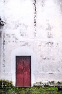 Window of building