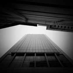 Low angle view of modern building