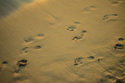 Full frame shot of sand