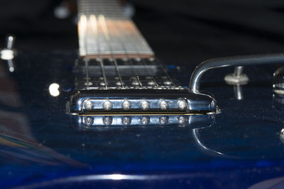 Close-up of guitar