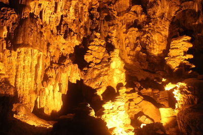 Full frame shot of stone wall