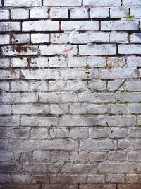 Full frame shot of brick wall