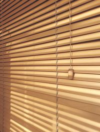 Full frame shot of window blinds