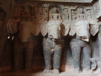 Statue of buddha in temple