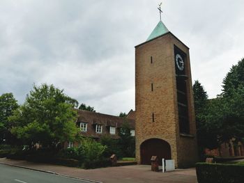 Clock tower against sky