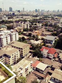 Buildings in city