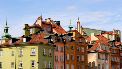 Buildings against sky