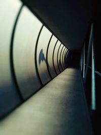 Surface level of empty road