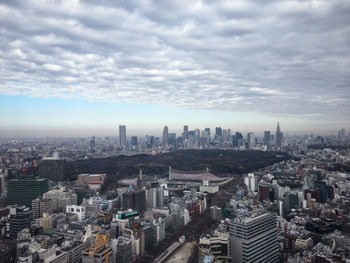 Cityscape against sky