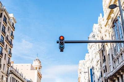 Low angle view of buildings against sky