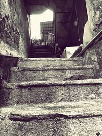 Staircase in old building