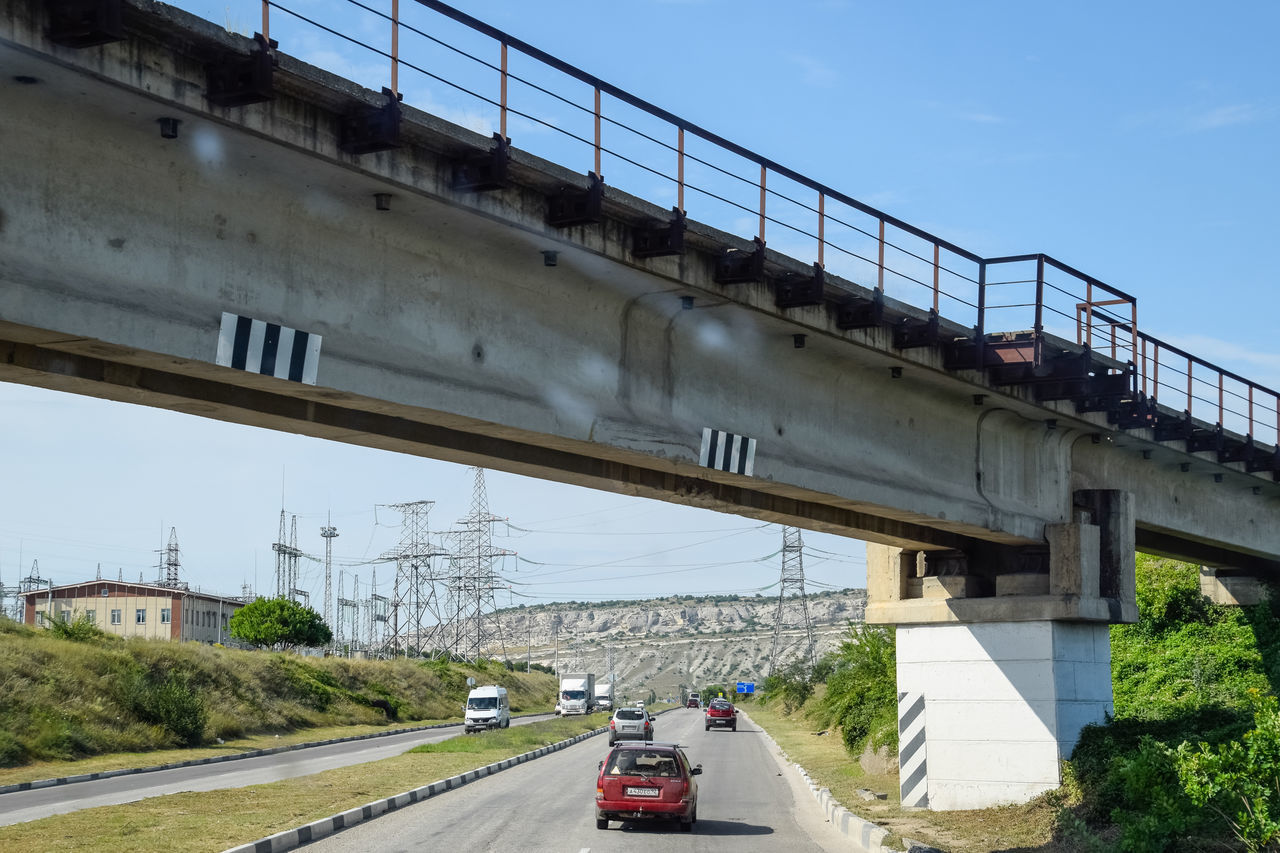 VIEW OF BRIDGE AGAINST SKY