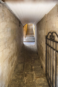 Corridor of building