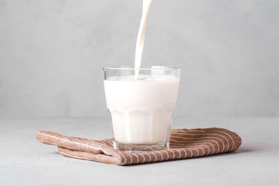 Close-up of drink on table