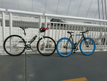 Cars parked in parking lot