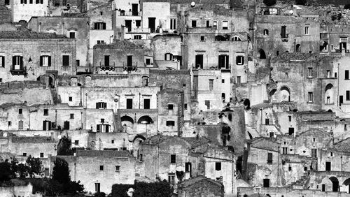 Full frame shot of old buildings