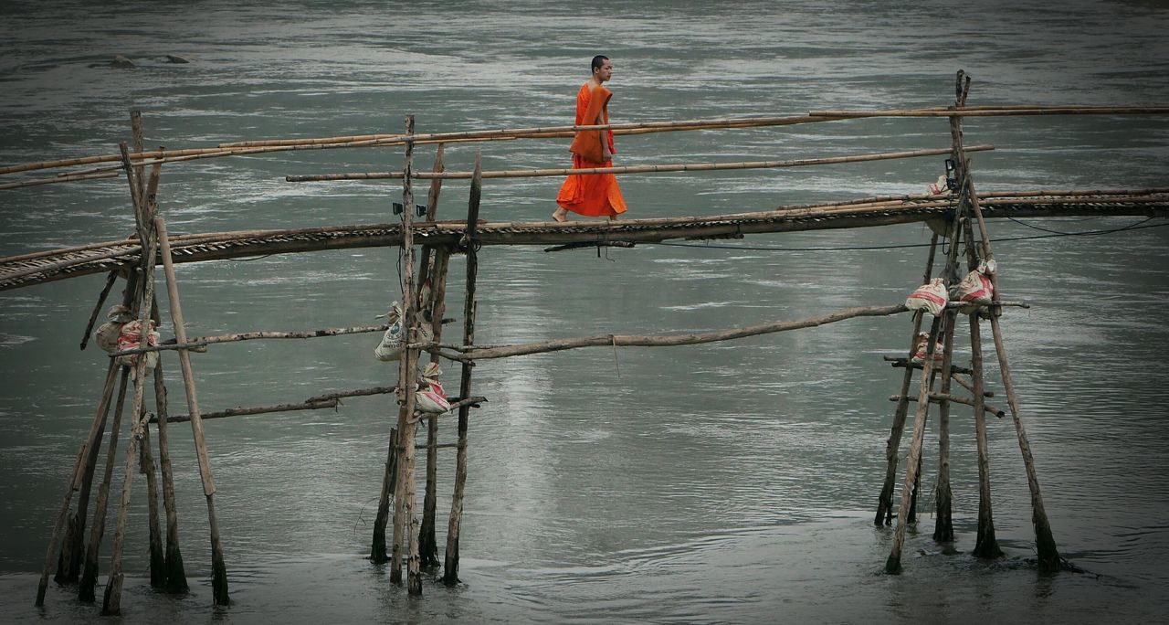 water, nautical vessel, sea, two people, rowing, working, adult, day, people, outdoors, outrigger, adults only, sculling