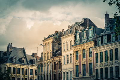 Cloudy afternoon in lille