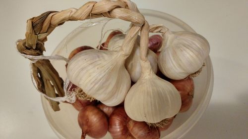 Close-up of garlic - hungarian